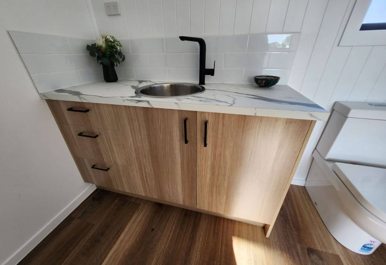 En-Suite Bathroom of Hayman Container Home
