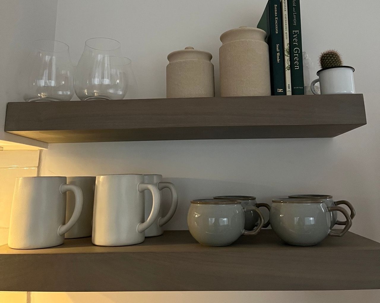 Floating Shelves in Beautiful Tiny House