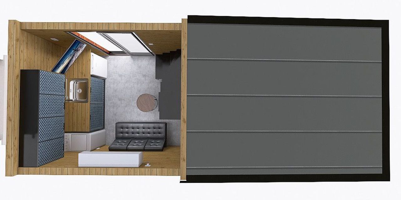Goes Tiny Tiny House Stable Hybrid