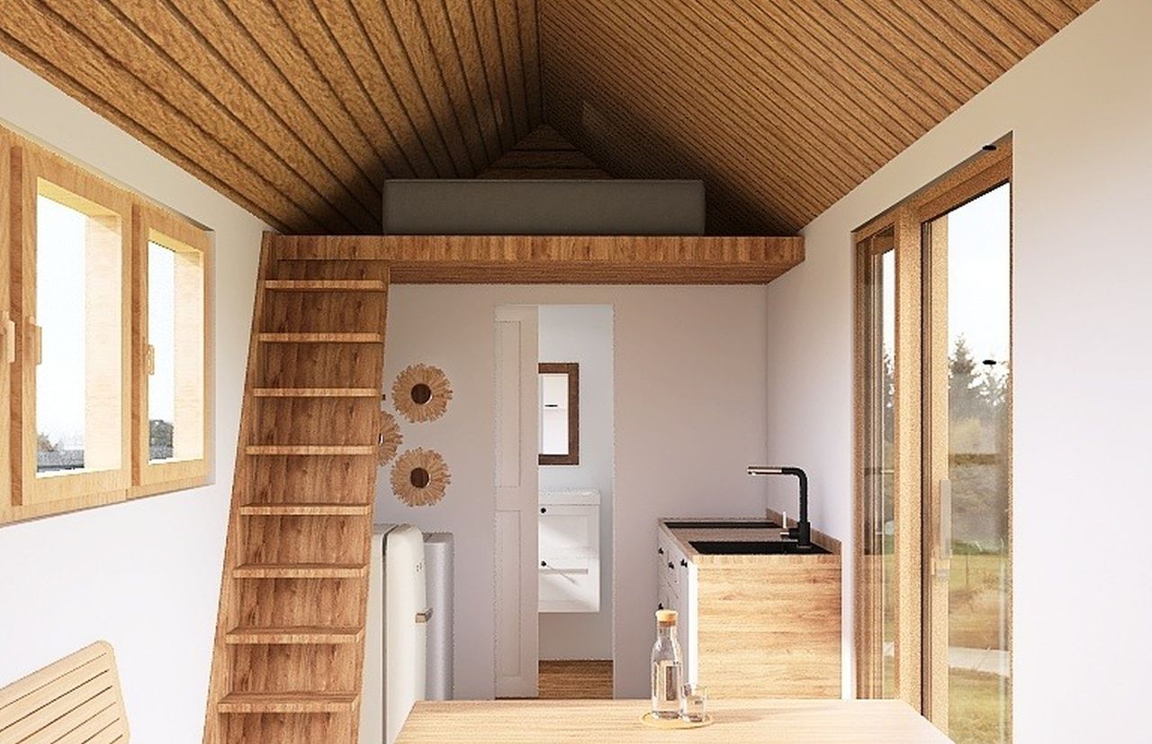 Goes Tiny Tiny House Stable Hybrid