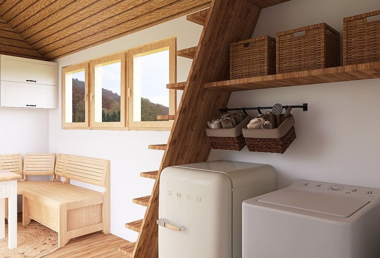 Goes Tiny Tiny House Stable Hybrid