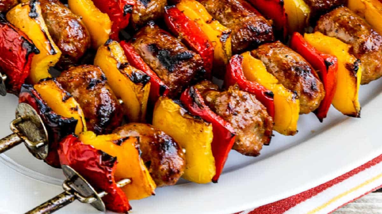 Grilled Sausage and Peppers