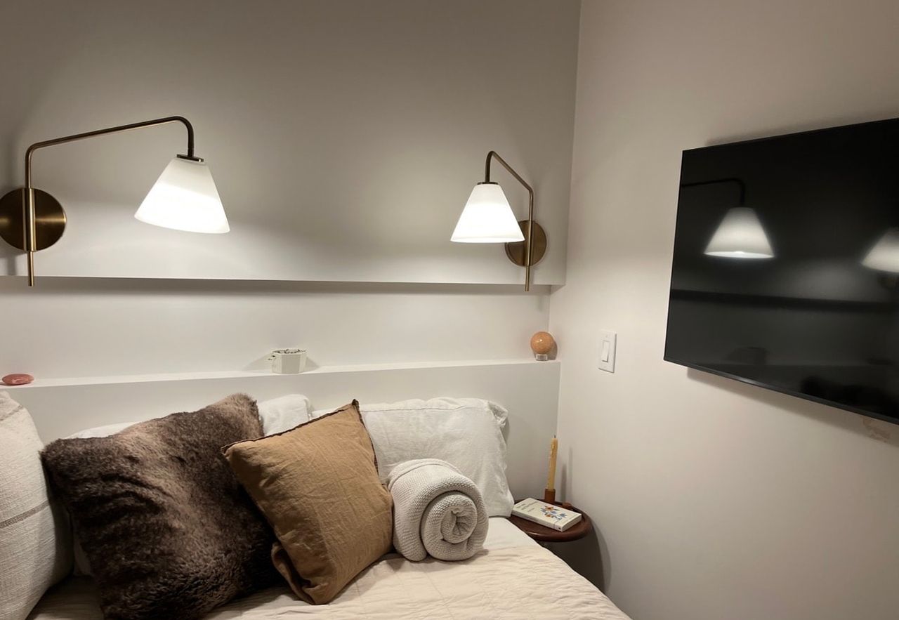 Ground-floor Bedroom of Beautiful Tiny House