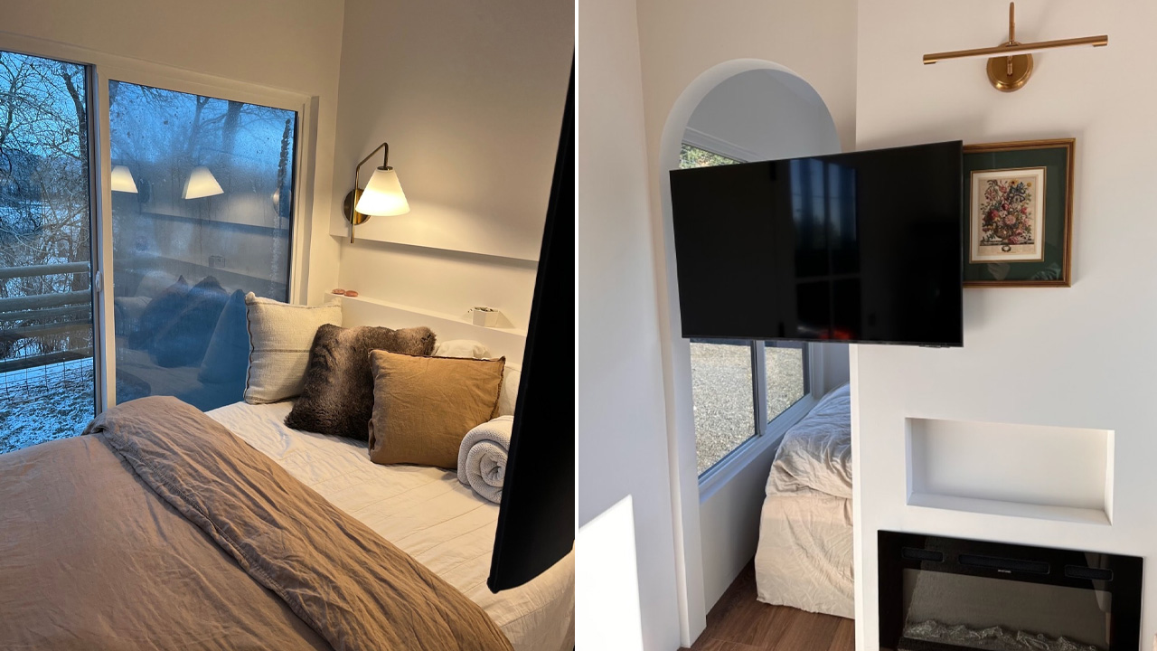 Ground-floor Bedroom of Beautiful Tiny House