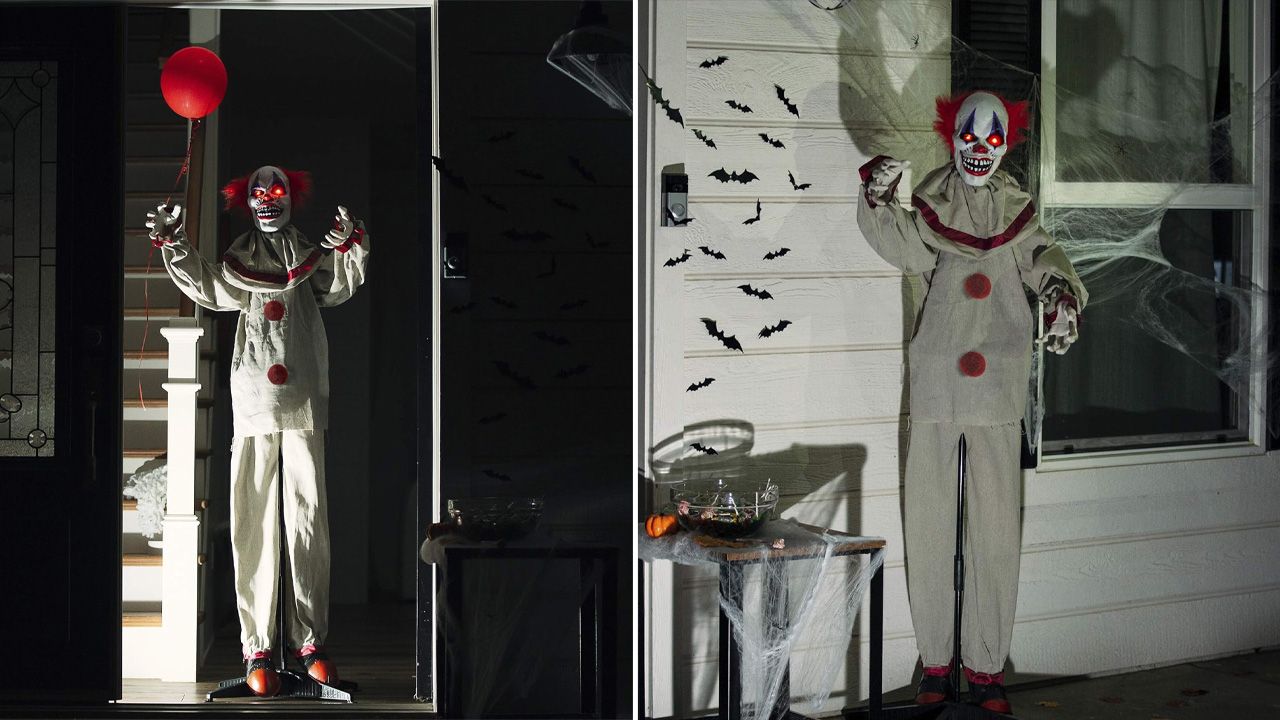 Halloween Indoor Decor Prime Day Deals 2025 - Killer Clown Animatronic