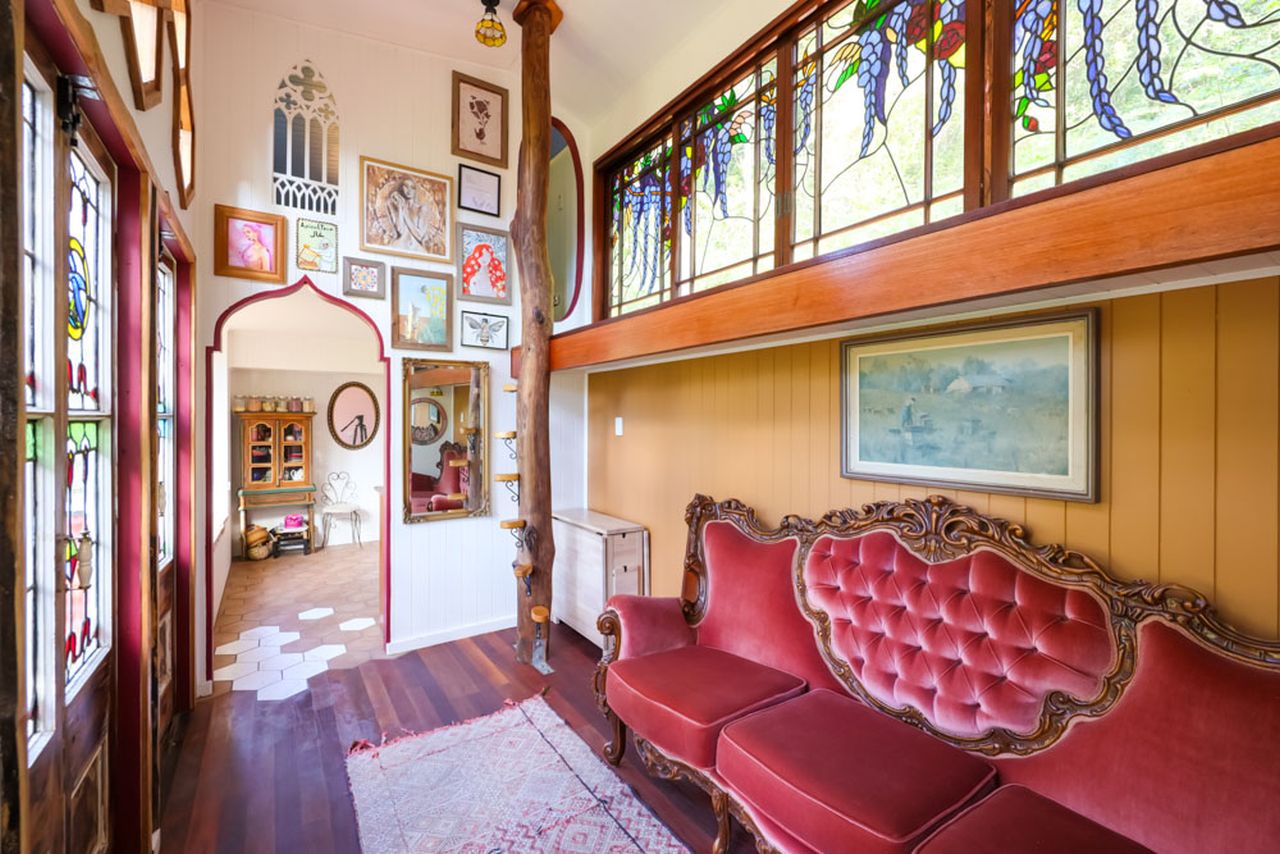 Interior of Beehive Tiny House