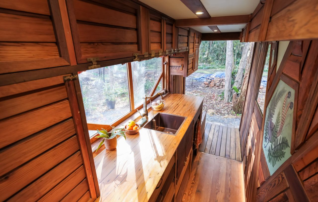 Interior of Jade and Steve's Tiny House - 1