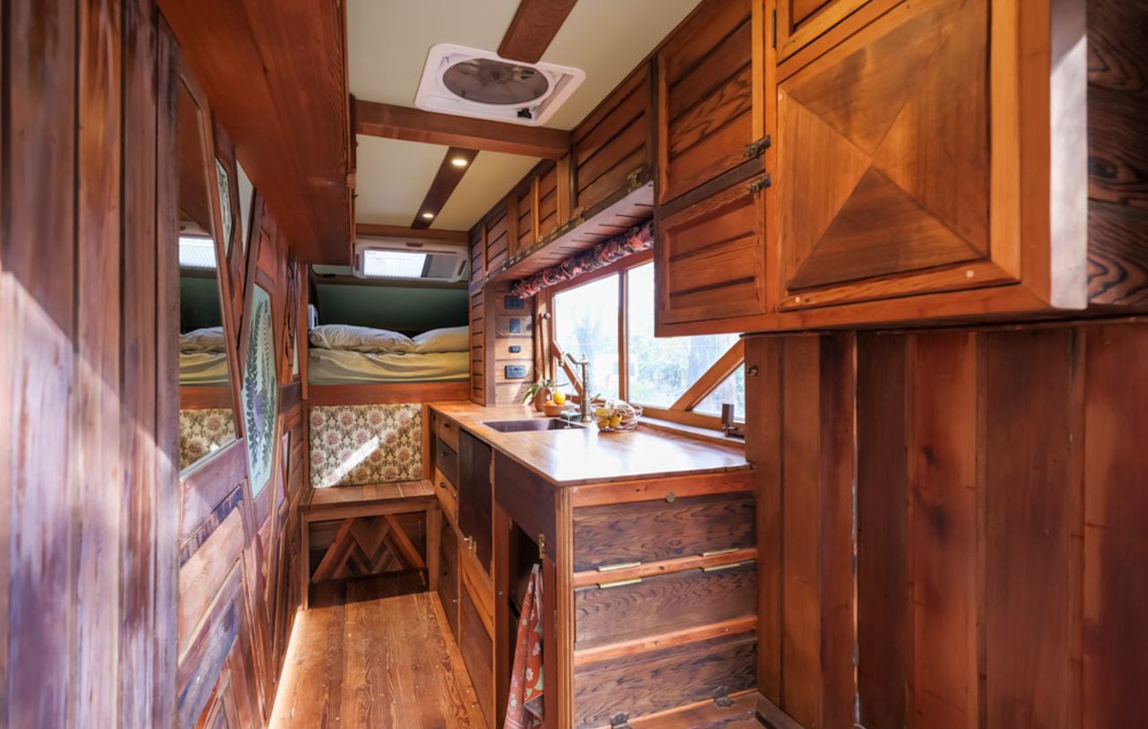 Interior of Jade and Steve's Tiny House - 2