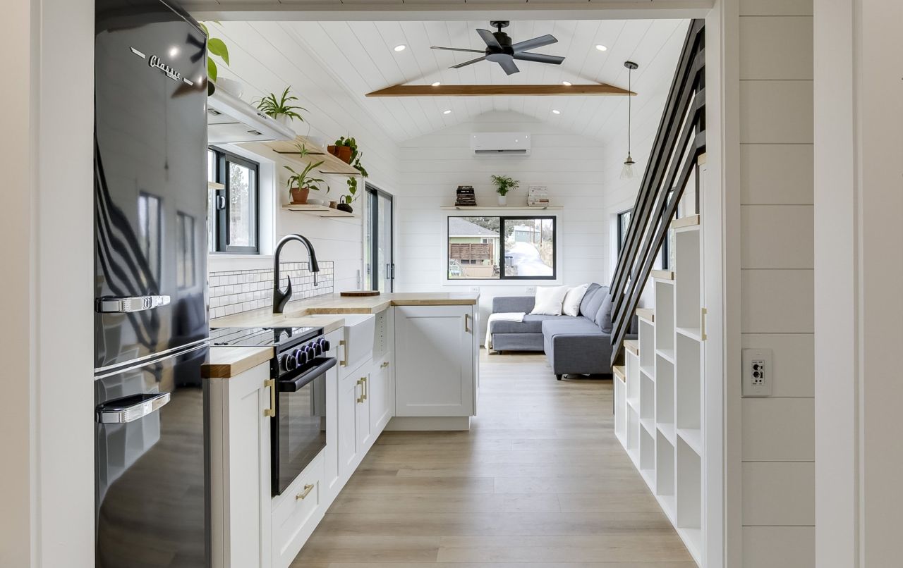 Interior of Ochoco Tiny House - 1