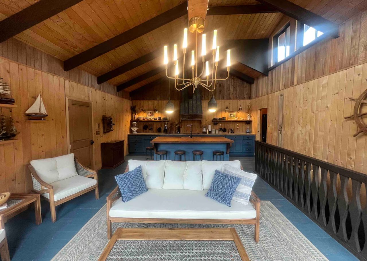Interior of Shipwreck House - 1