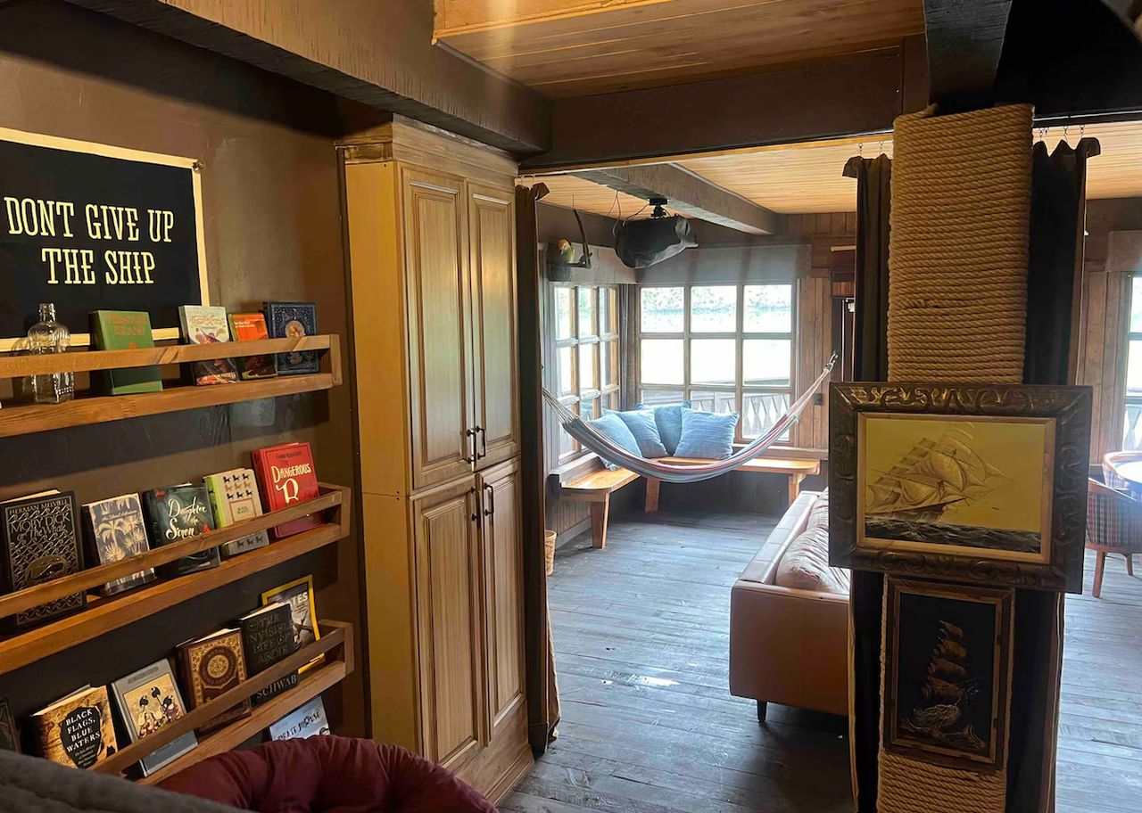 Interior of Shipwreck House - 2