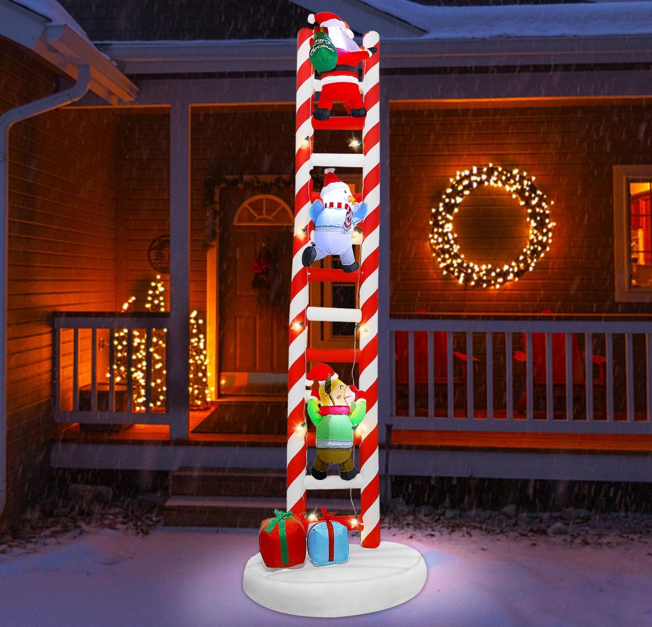 Joliyoou Christmas Inflatable Decorations