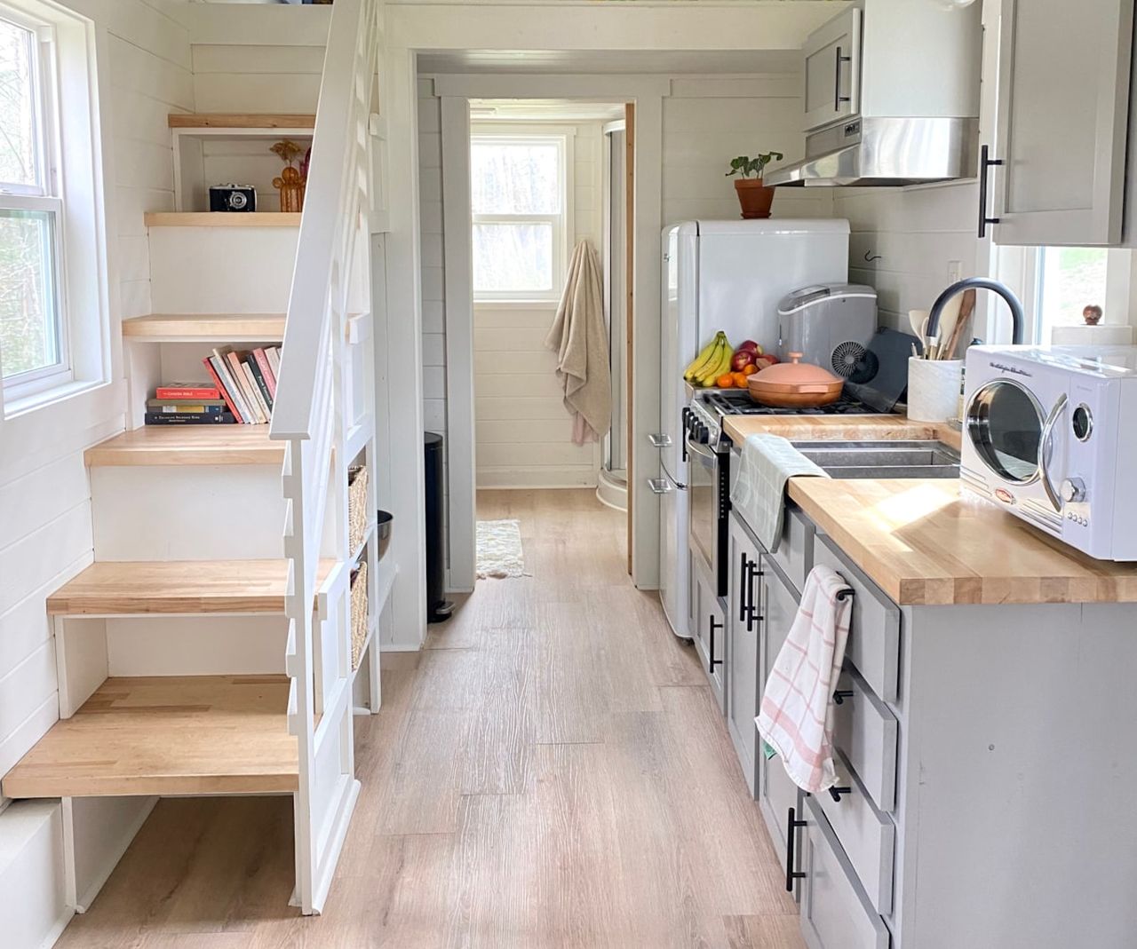 Kitchen of Acony Bell Tiny House