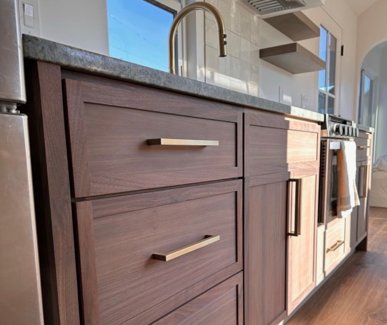 Kitchen of Beautiful Tiny House