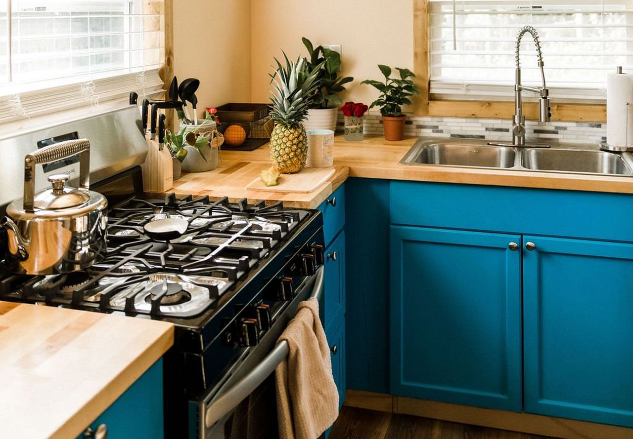 Kitchen of Goa Tiny House - 1
