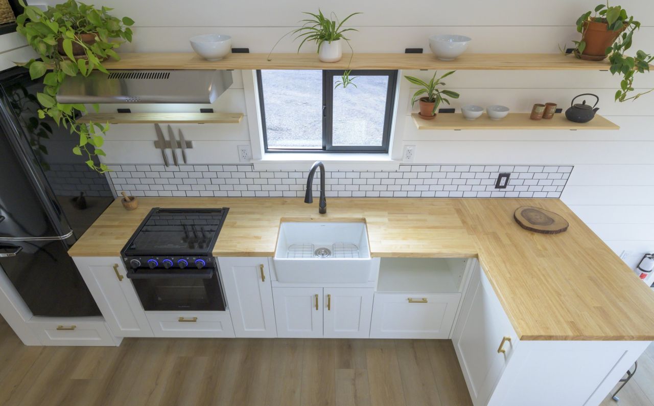 Kitchen of Ochoco Tiny House - 1