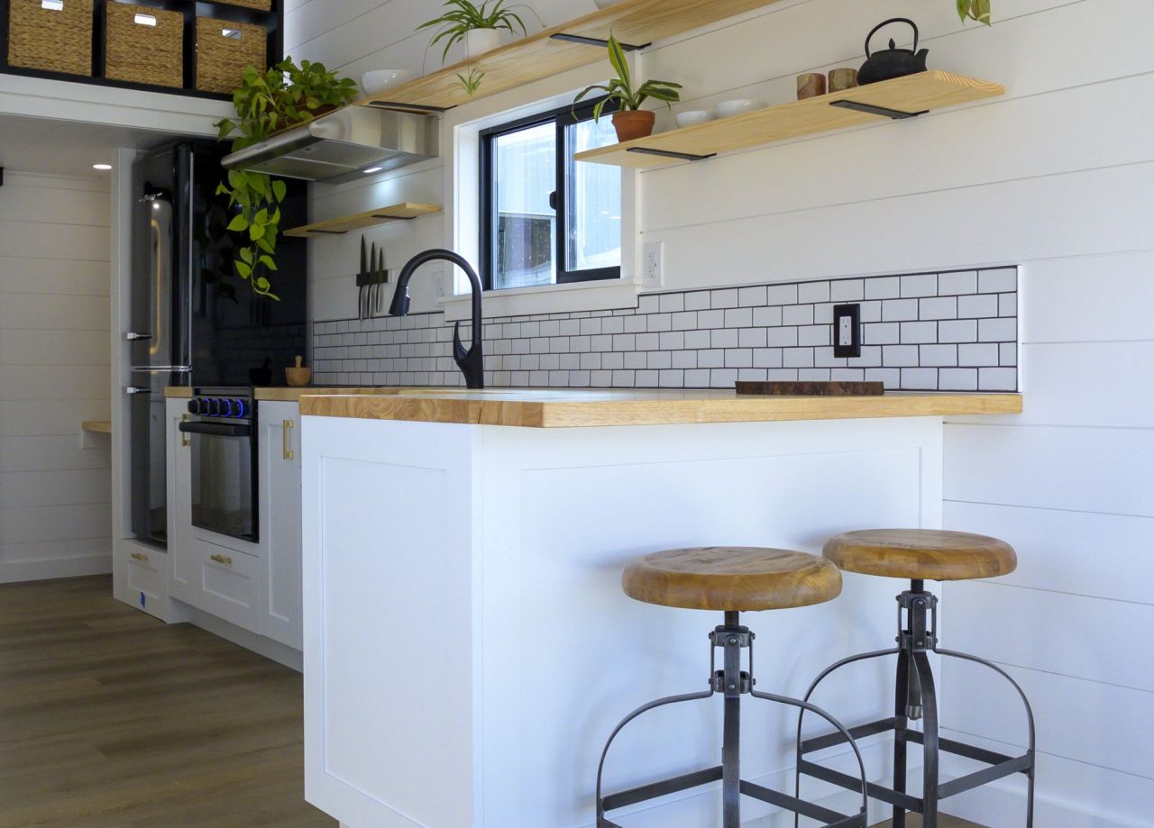 Kitchen of Ochoco Tiny House
