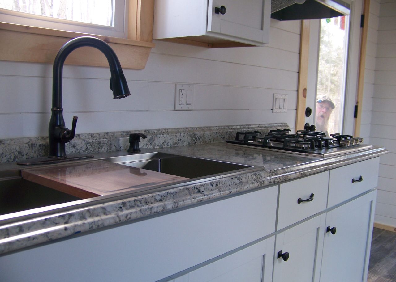 Kitchen of Shogun Tiny House
