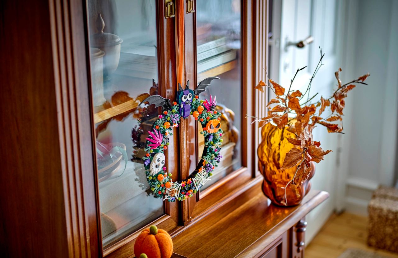 LEGO Halloween Wreath