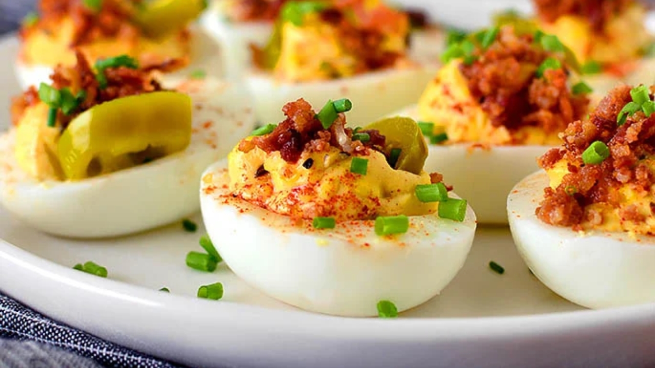 Loaded Deviled Eggs