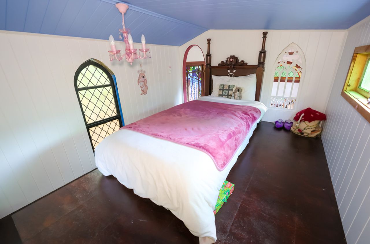 Loft Bedroom of Beehive Tiny House - 1