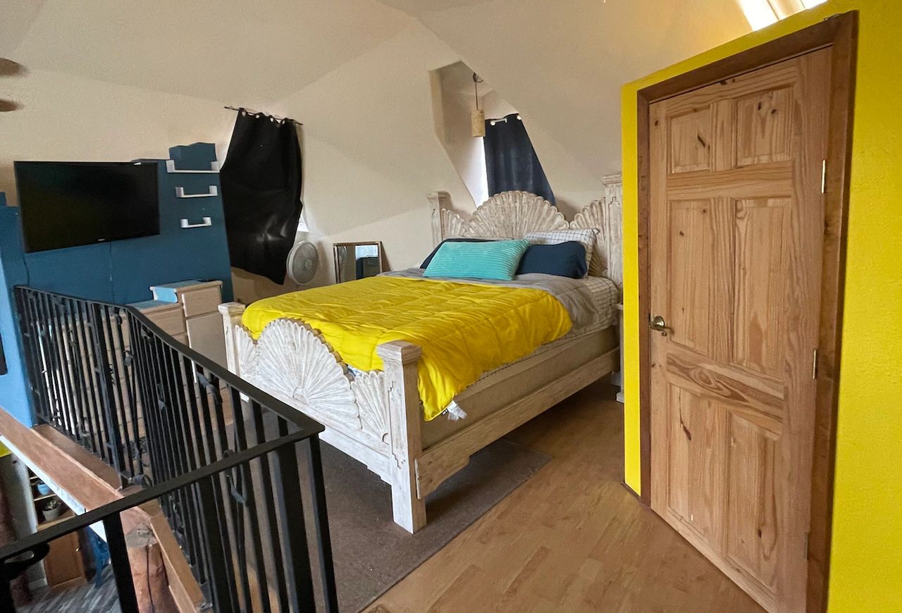Loft Bedroom of Desert Dome