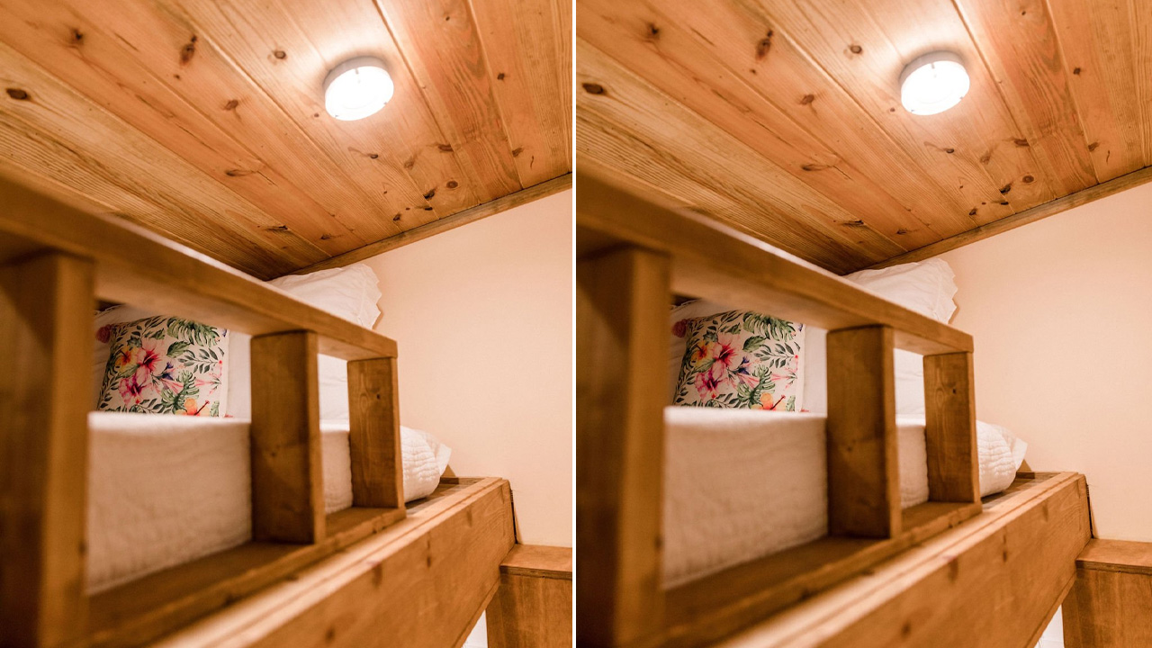 Loft Bedroom of Goa Tiny House