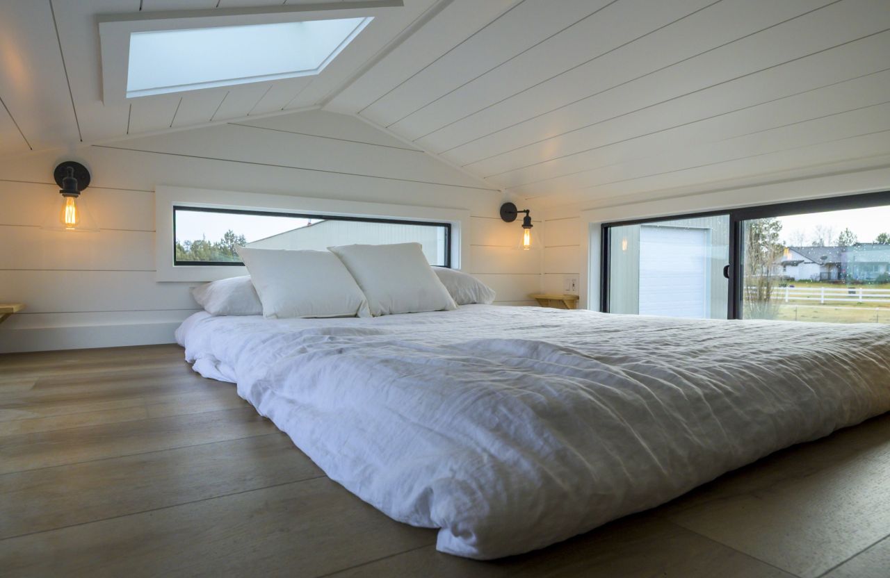 Loft Bedroom of Ochoco Tiny House