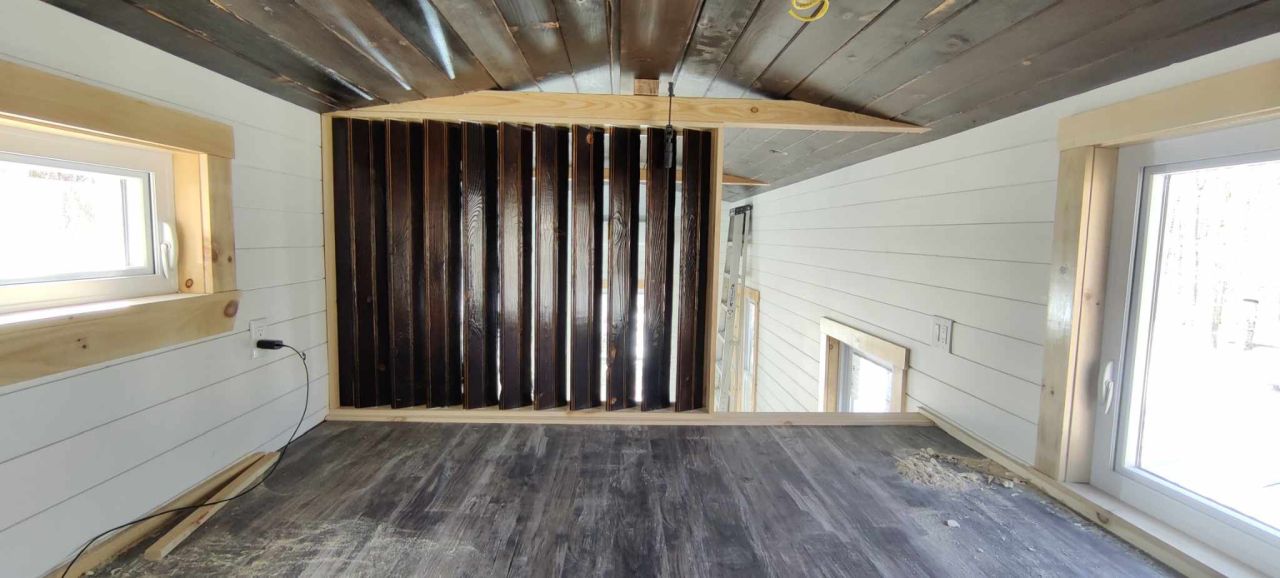 Loft Bedroom of Shogun Tiny House - 1