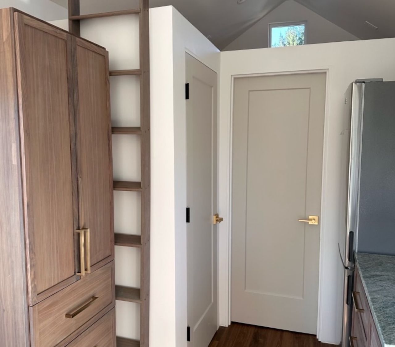 Loft Storage of Beautiful Tiny House