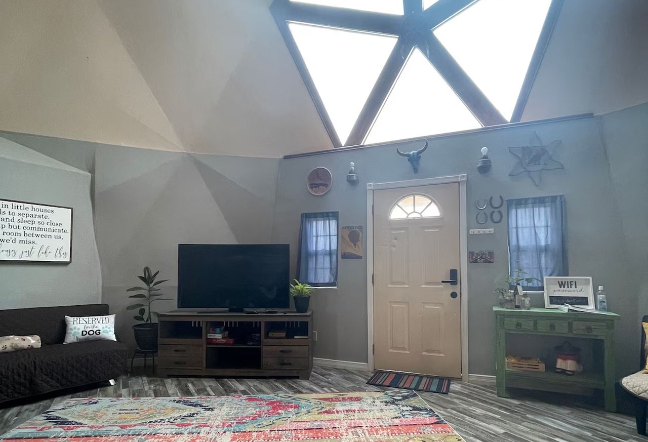 Lounge Area of Desert Dome - 1