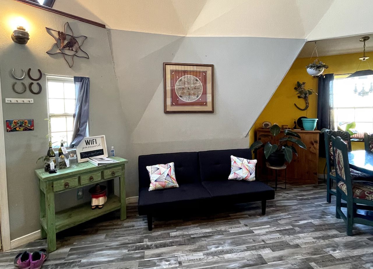 Lounge Area of Desert Dome