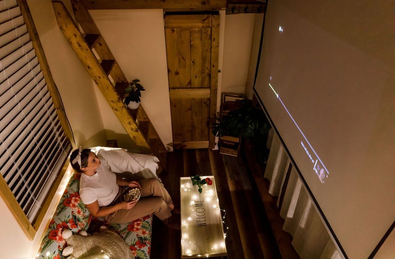 Lounge Area of Goa Tiny House