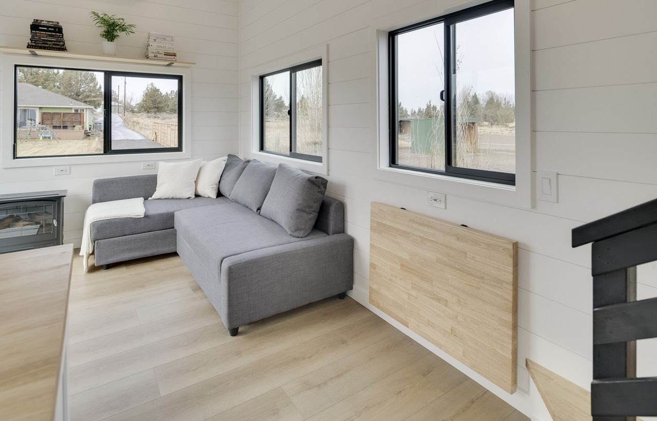 Lounge Area of Ochoco Tiny House