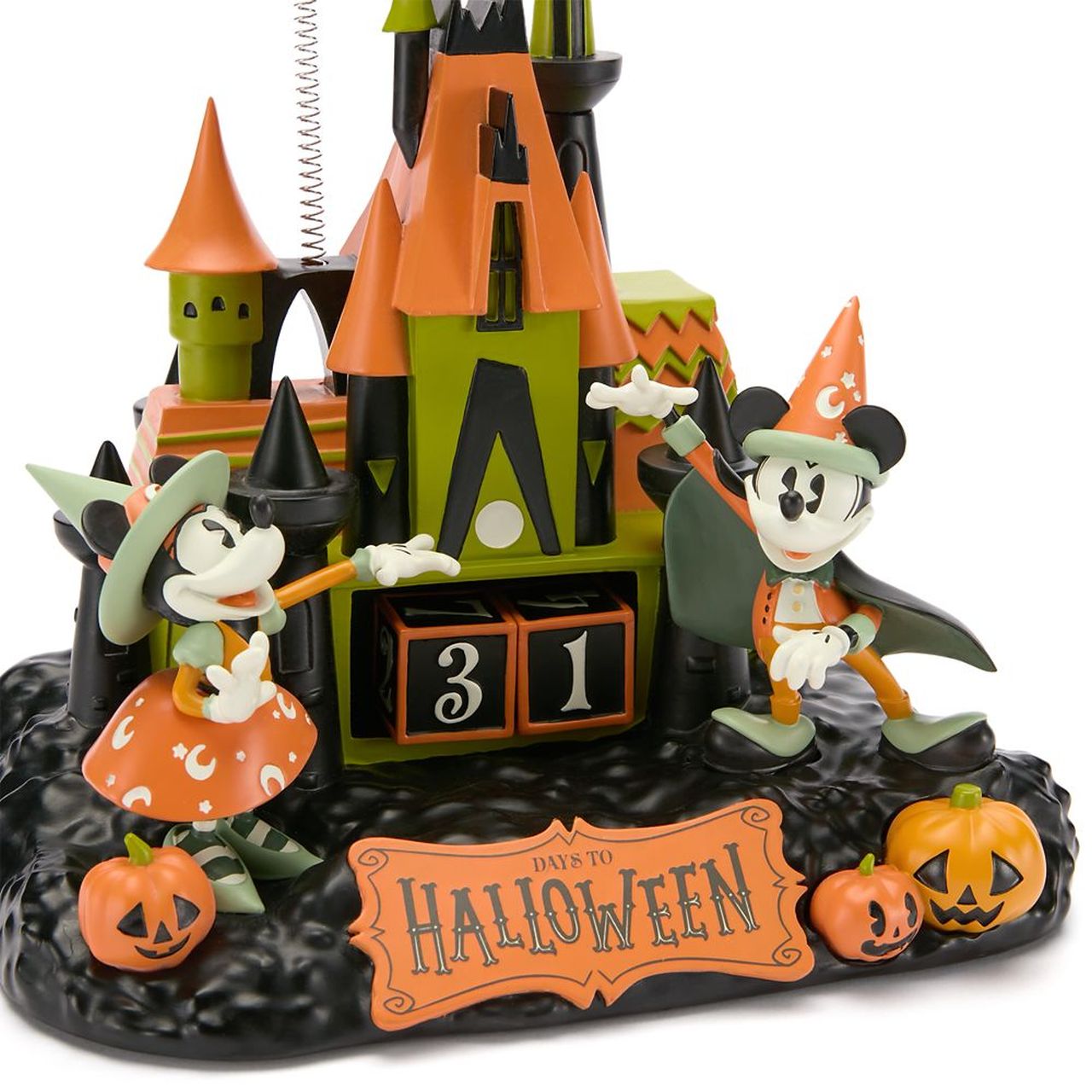 Mickey and Minnie Mouse Halloween Countdown Calendar