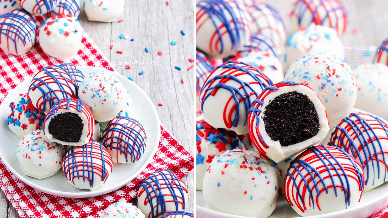 4th of July Truffles