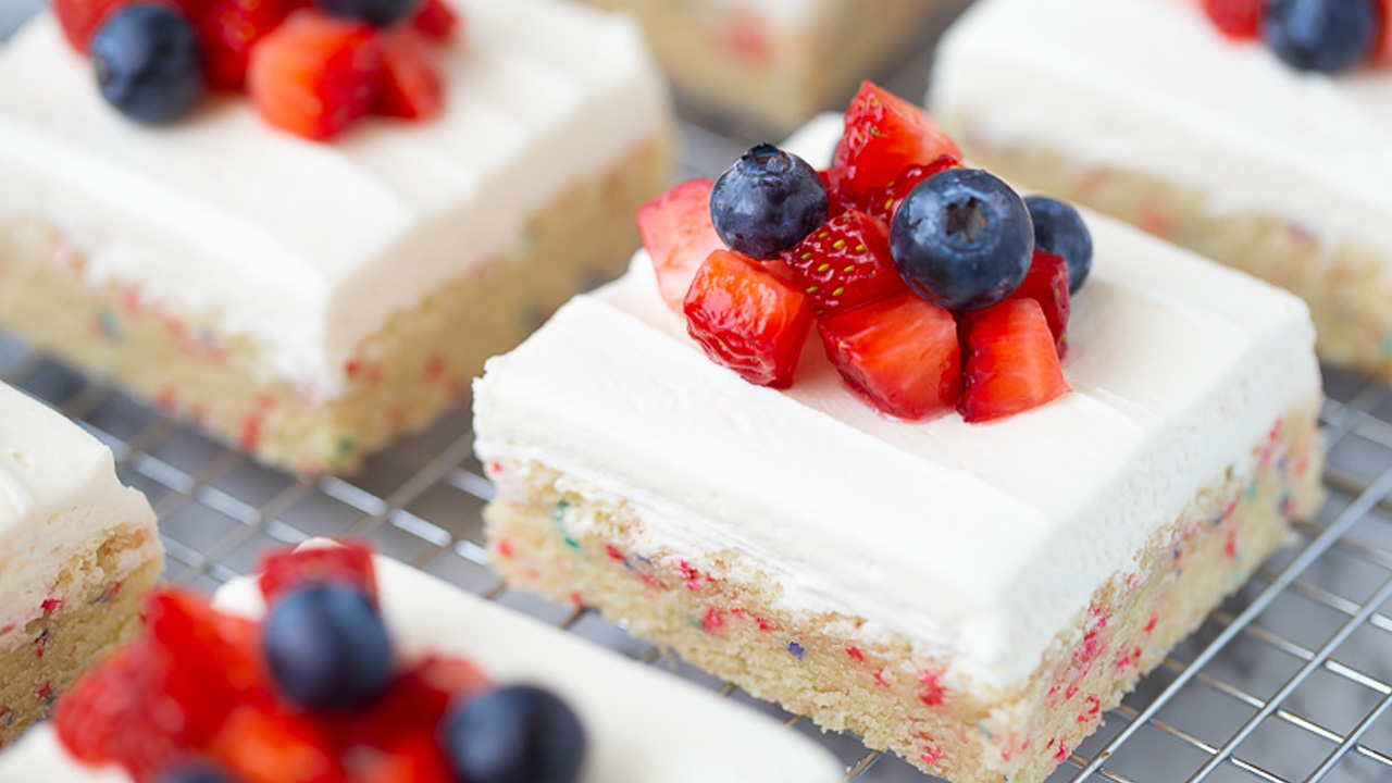 4th of July Sugar Cookie Bars