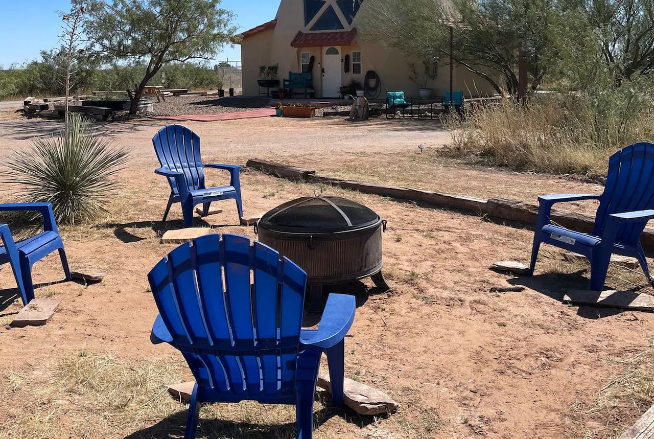 Outdoor Space of Desert Dome