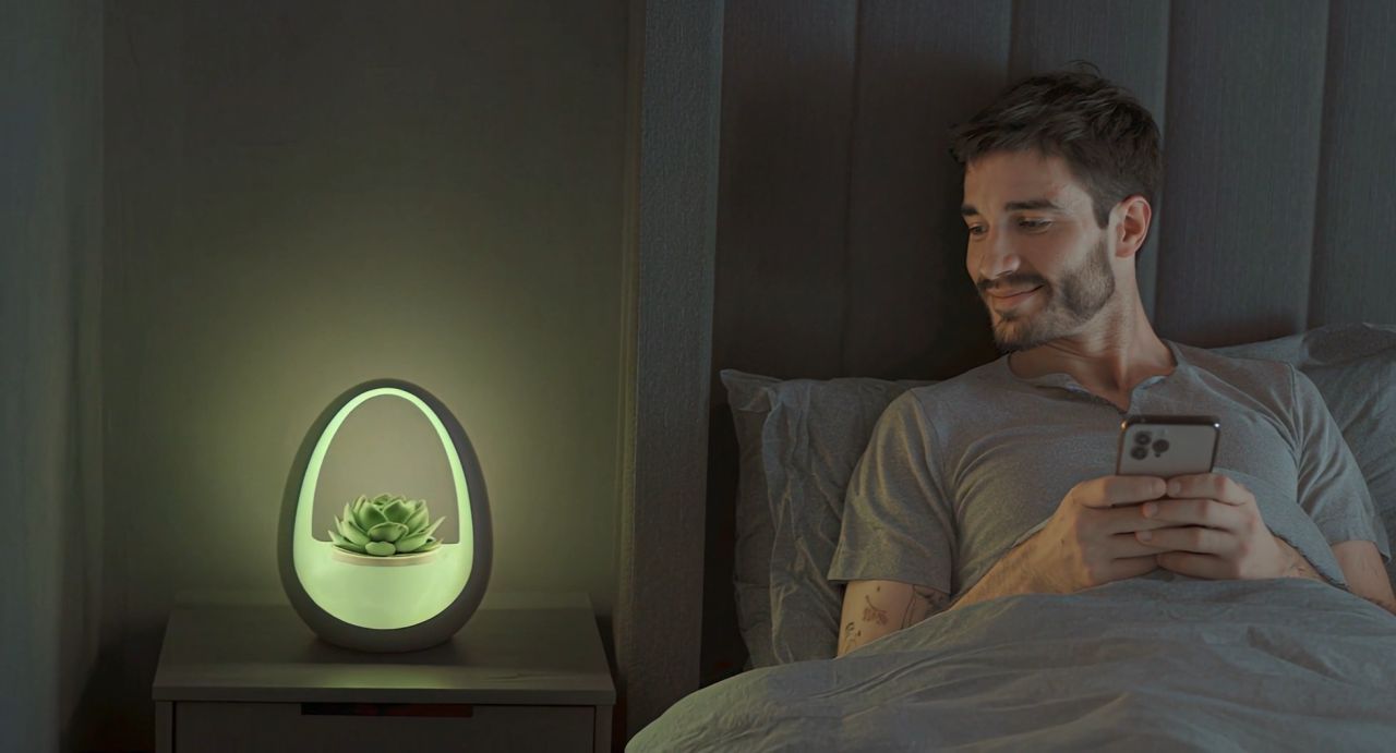 Planto is The World’s First Water-Powered Smart Lamp