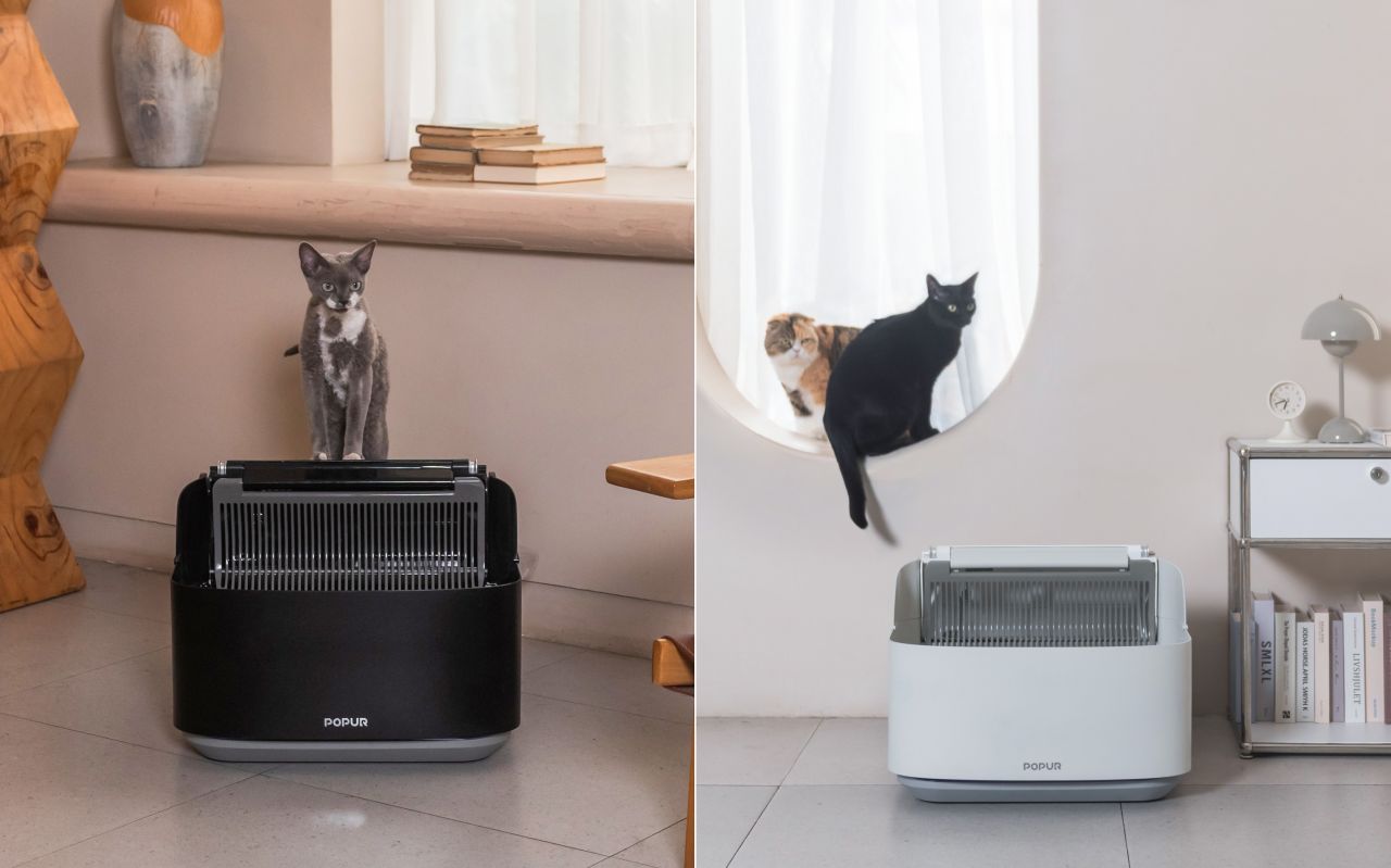 Popur S7 Split Cat Litter System