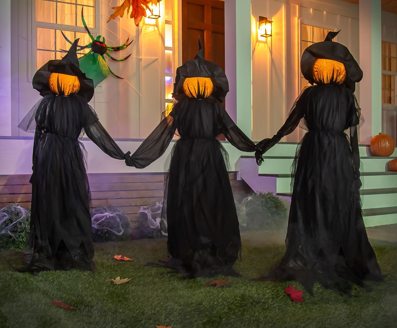 Pottery Barn Halloween Collection - Lit Halloween Witches