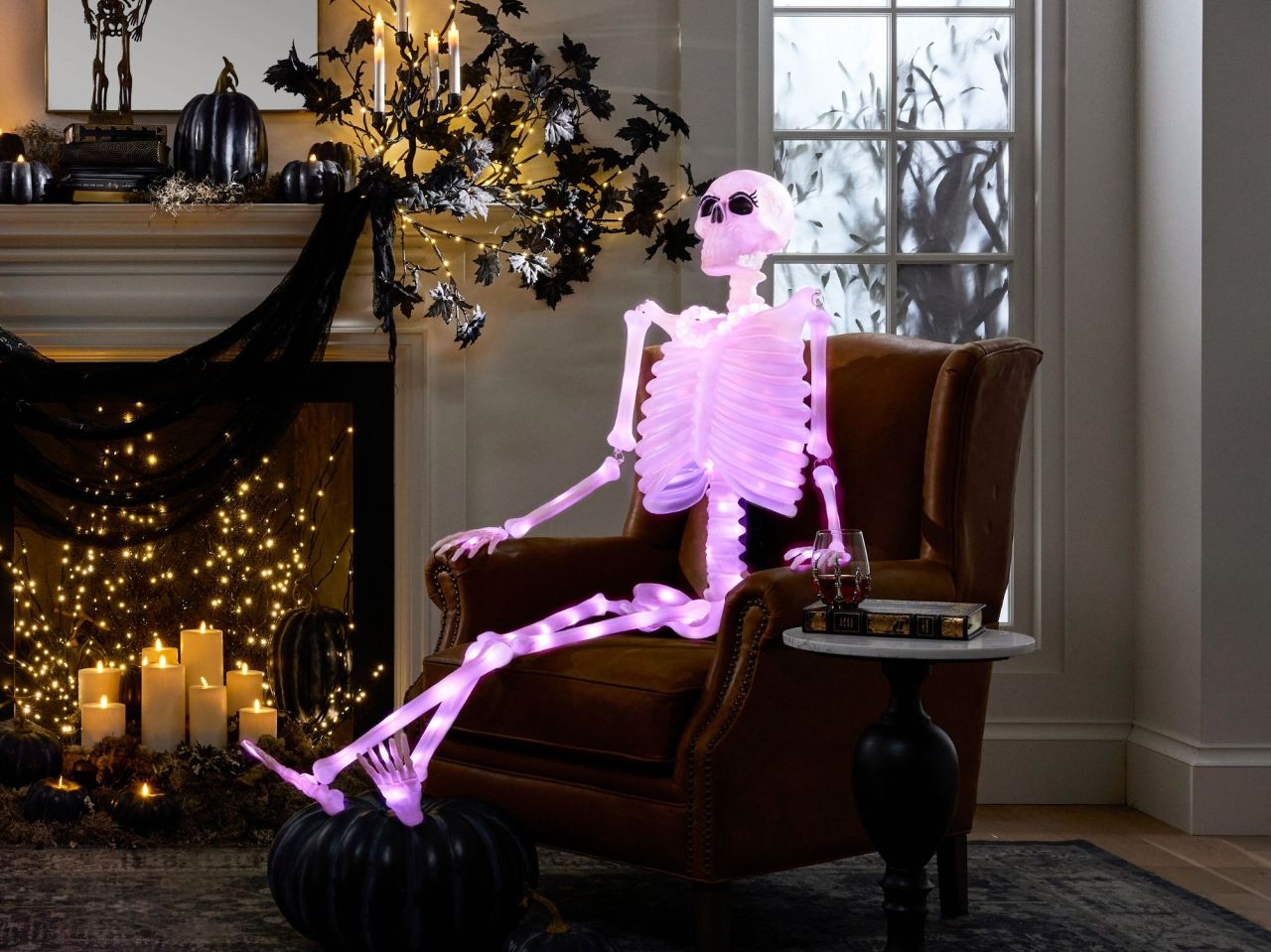 Pottery Barn Halloween Collection - Lit Mrs. Bones