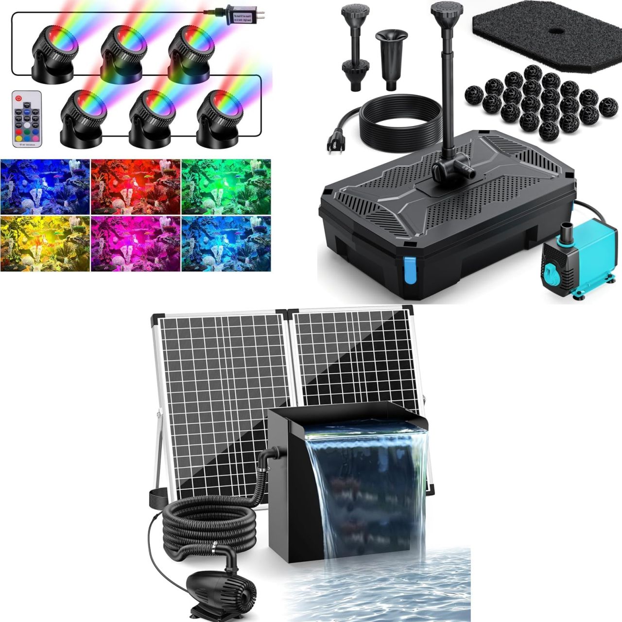 Prime Day Deals - POPOSOAP Pond Kits for Ponds