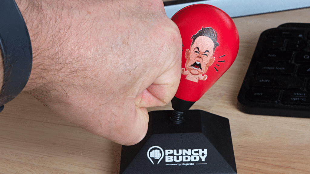 Punch Buddy Stress Relief Punching Bag Desk Fidget Toy