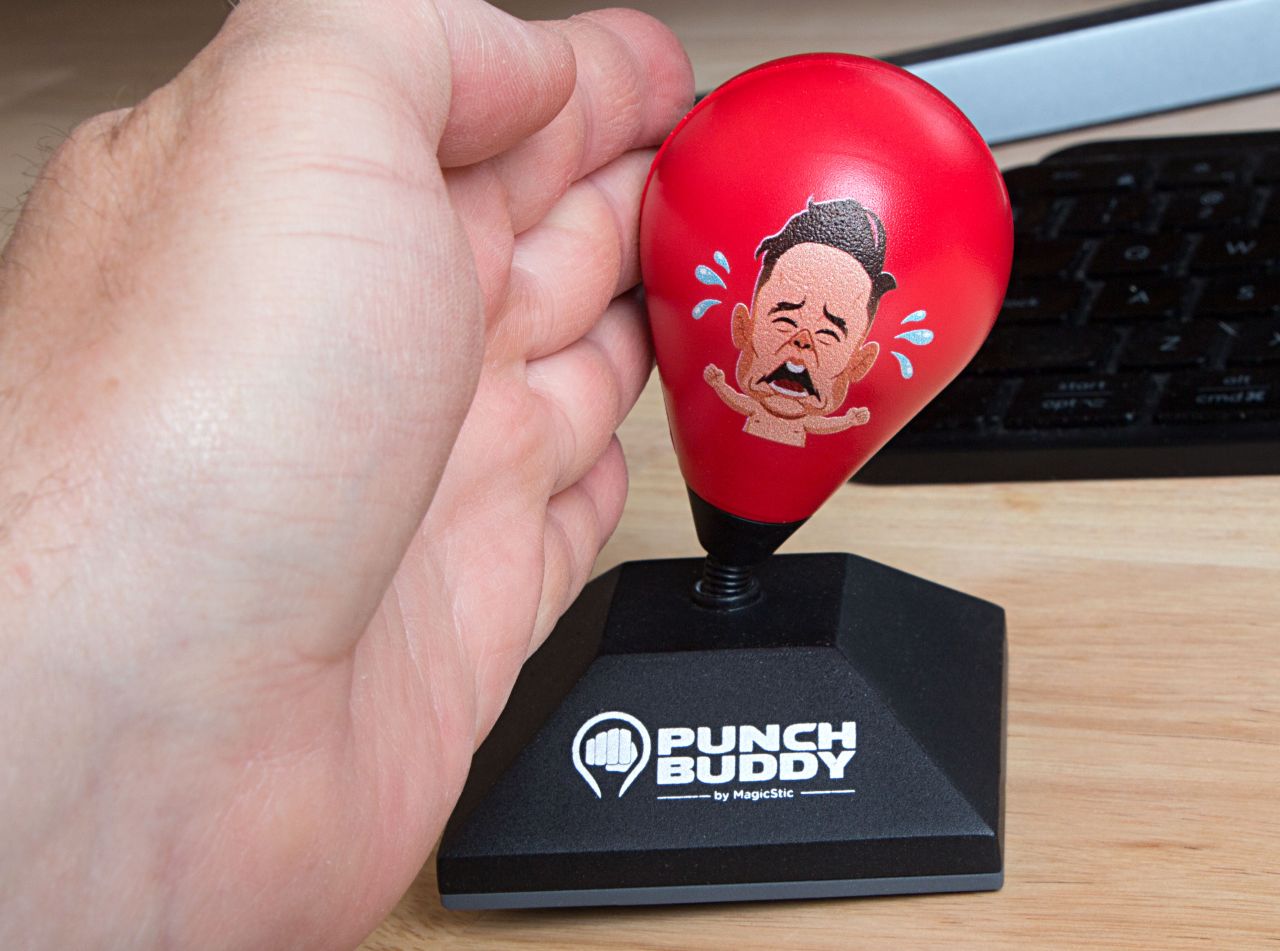 Punch Buddy Stress Relief Punching Bag Desk Fidget Toy