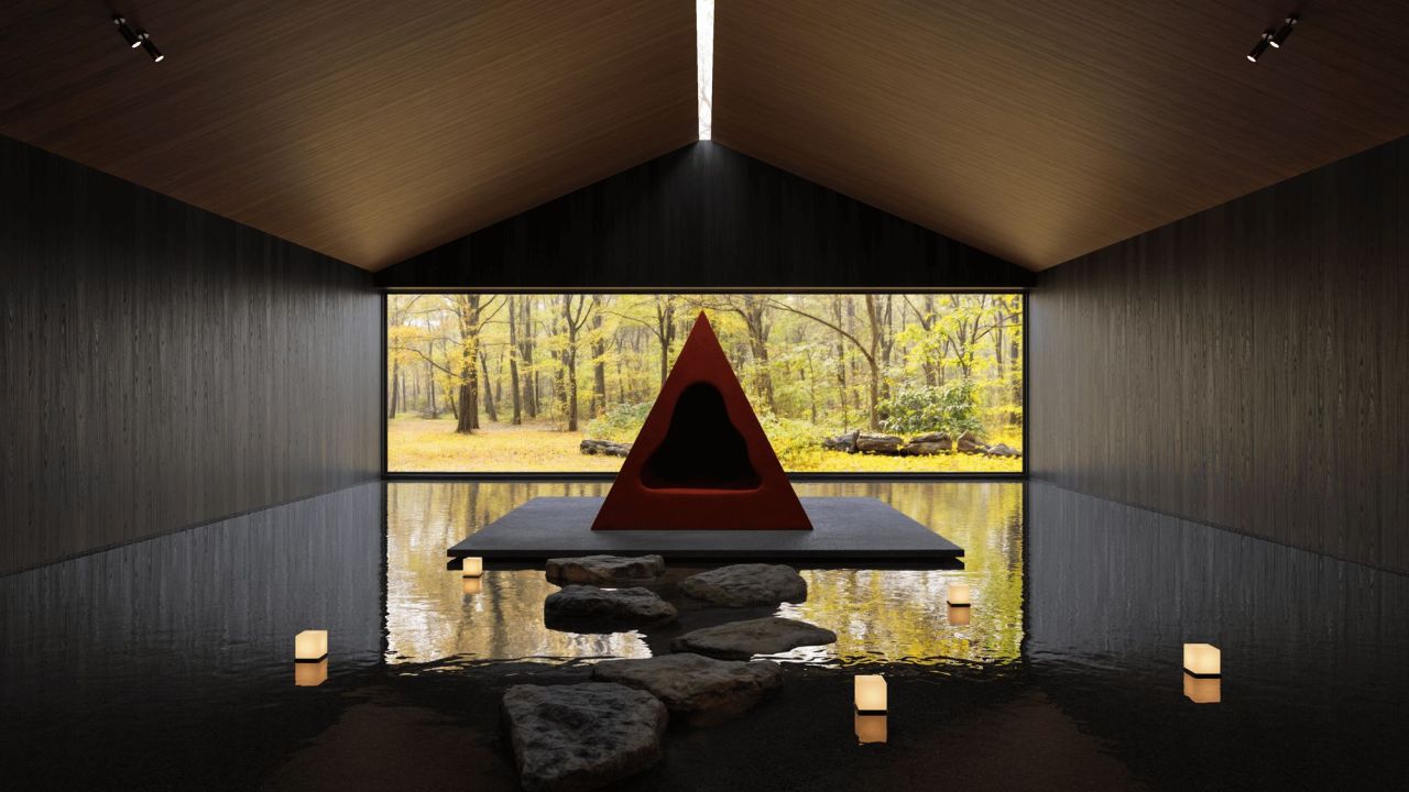 Pyramidal Cave Chair by Domain Architects For Bischiyano