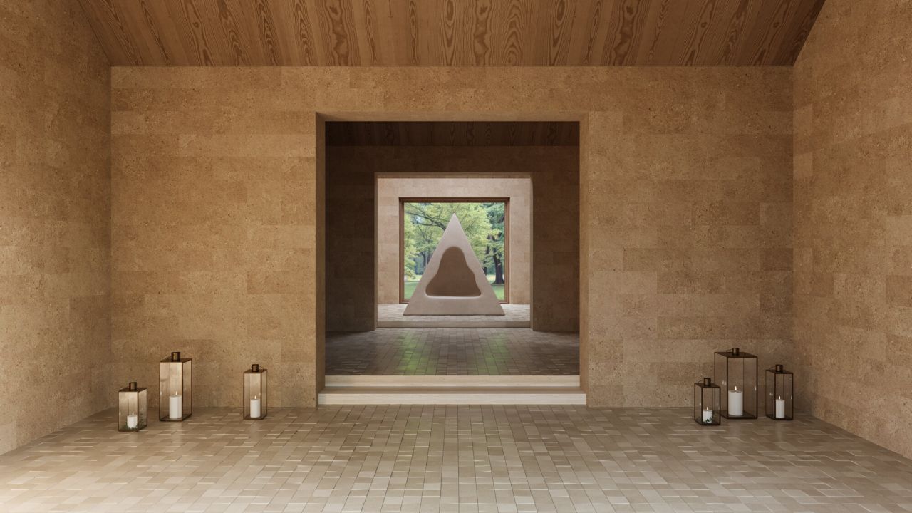 Pyramidal Cave Chair by Domain Architects For Bischiyano