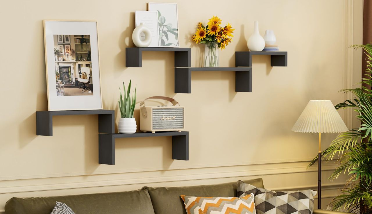 SRIWATANA Floating Shelves