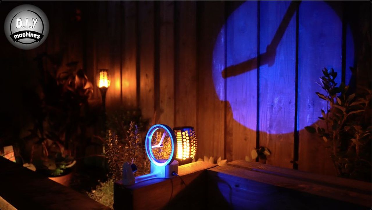 Shadow Clock by Lewis of DIY Machines