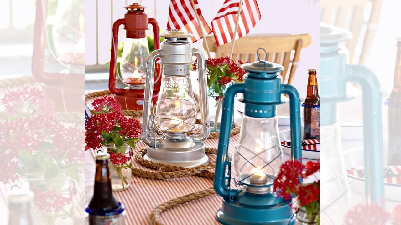 Lantern Table Setting